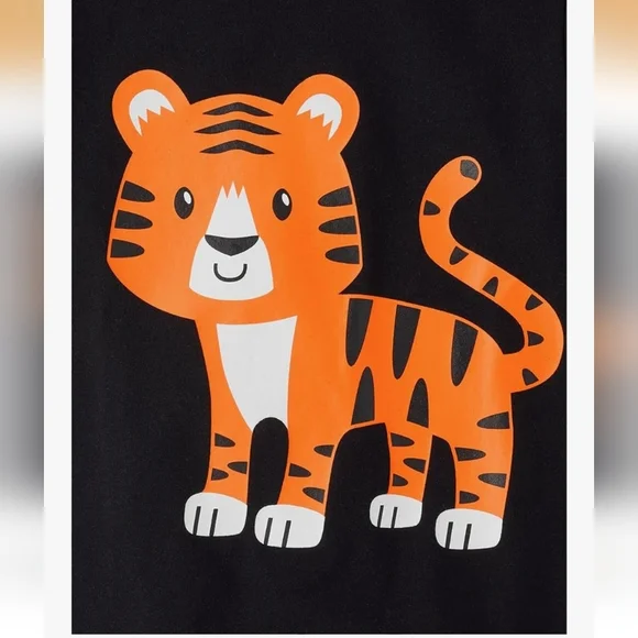 Children's Place Toddler boys Animal Print Short Sleeve T-Shirts Size 24M/2T - Picture 4 of 9